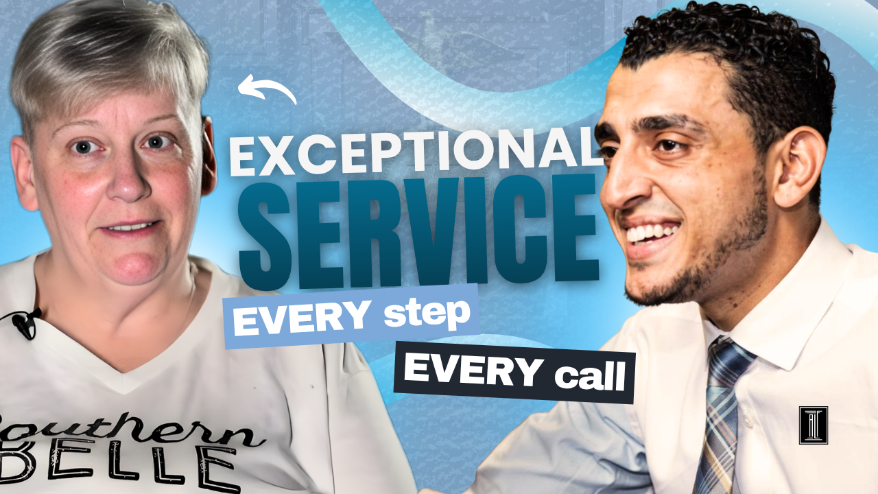 Exceptional representation case study